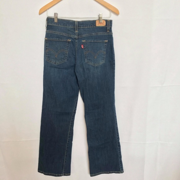 LEVI'S 512 Perfectly Slimming Bootcut Jeans size 8 - Picture 4 of 7
